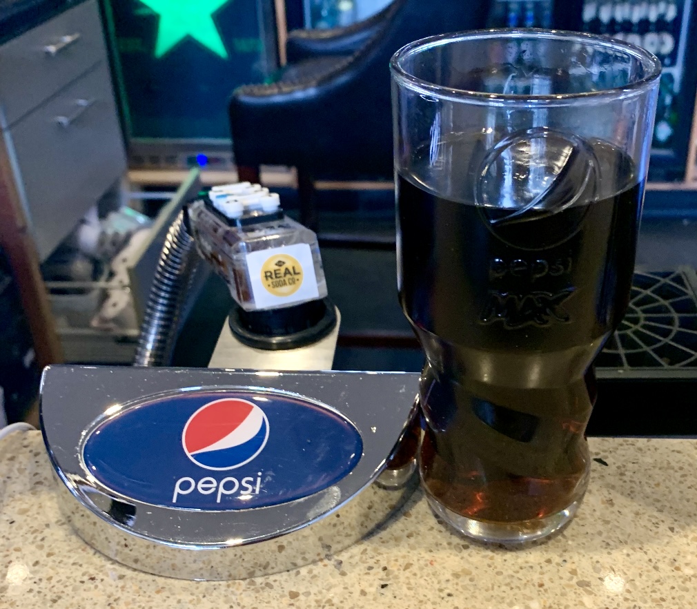 Pepsi and bar dispensing gun